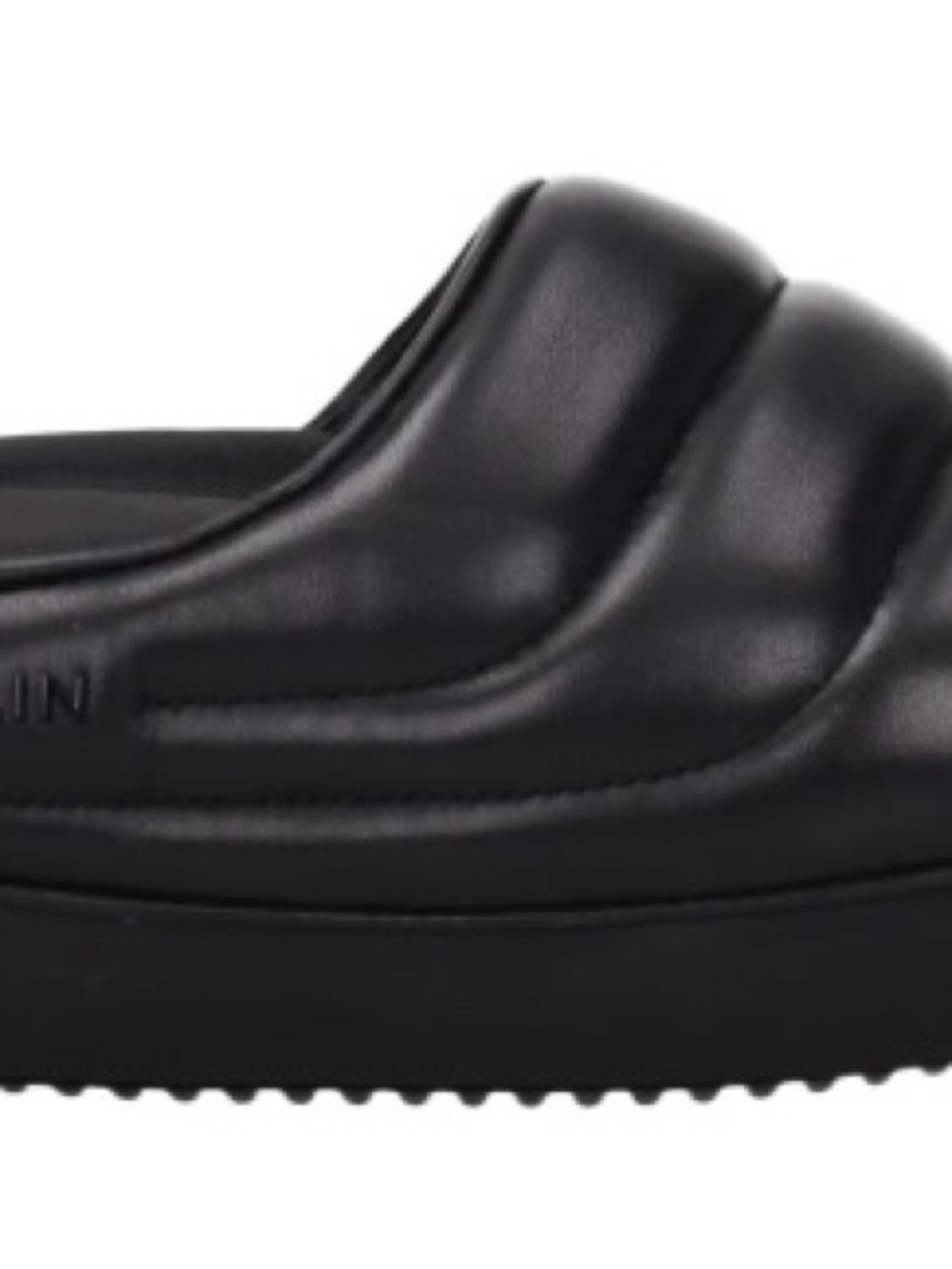 Balmain Black B-IT Slides Sandals Mens Size EU 44 / US 11 New In Box